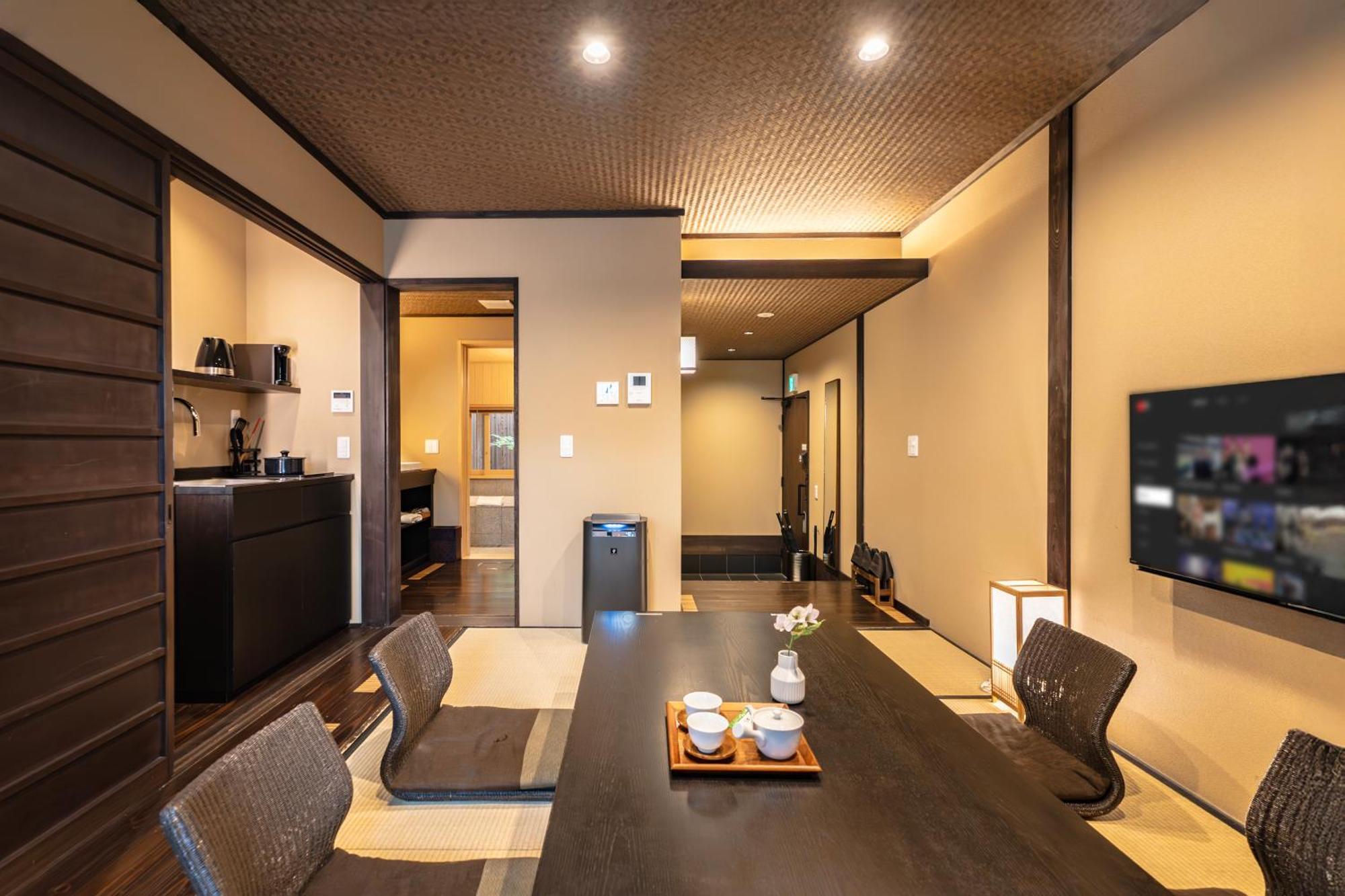 谷町君・星屋・談山旅館　京都嵐山 Shimo-saga Eksteriør billede